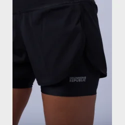 Running Republic Dame shorts 2in1