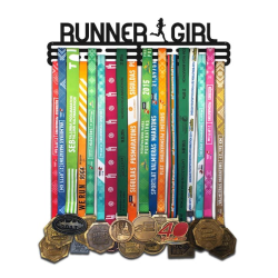 Runner Girl Medalje Ophng Large