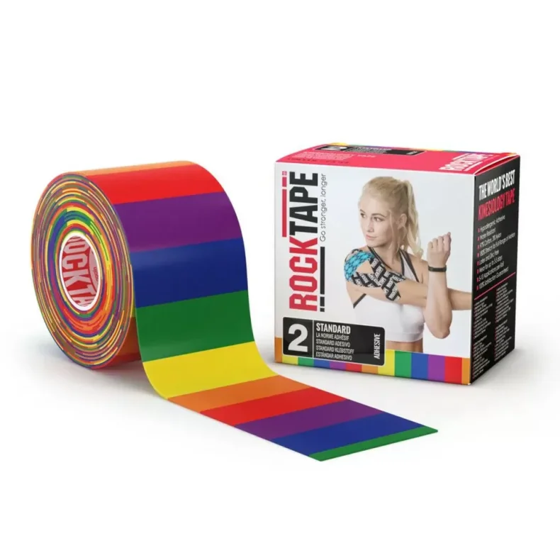 RockTape Roll, 5 cm x 5 metres Rainbow